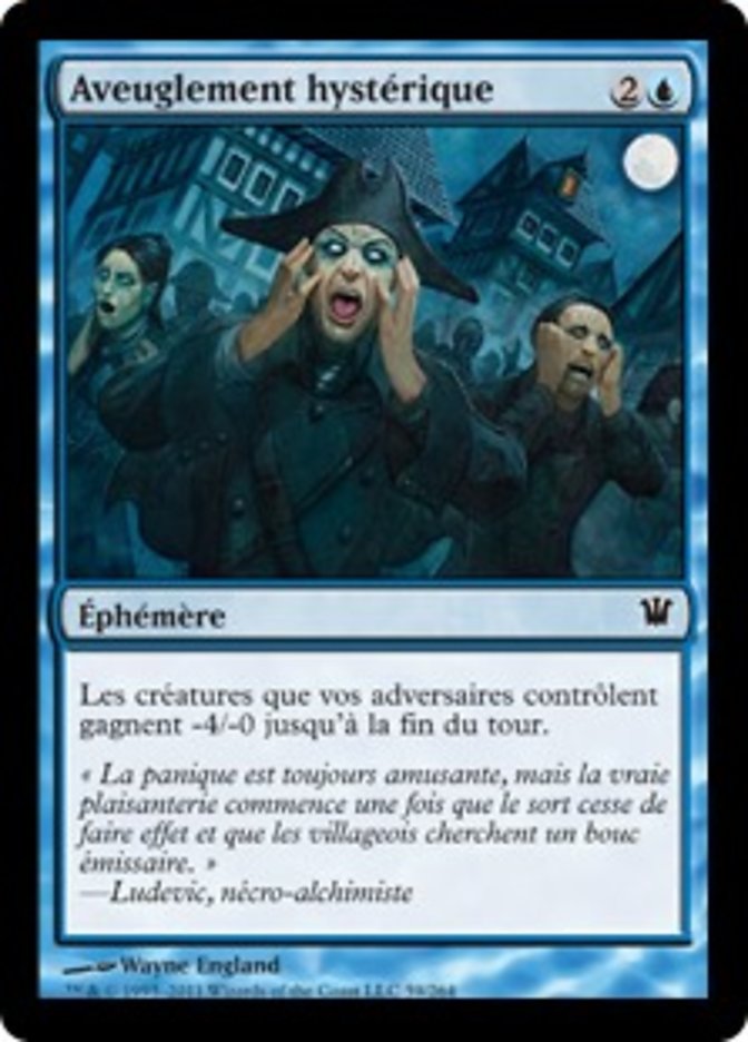 image Aveuglement hystérique