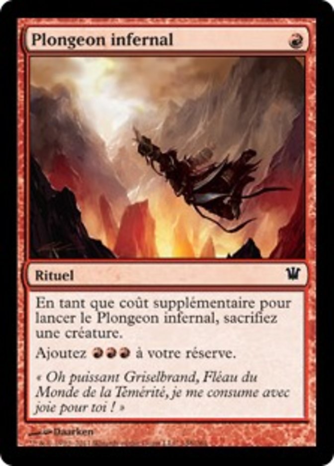 image Plongeon infernal