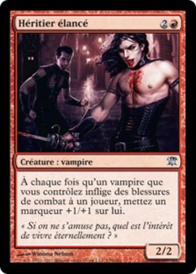 image Héritier élancé