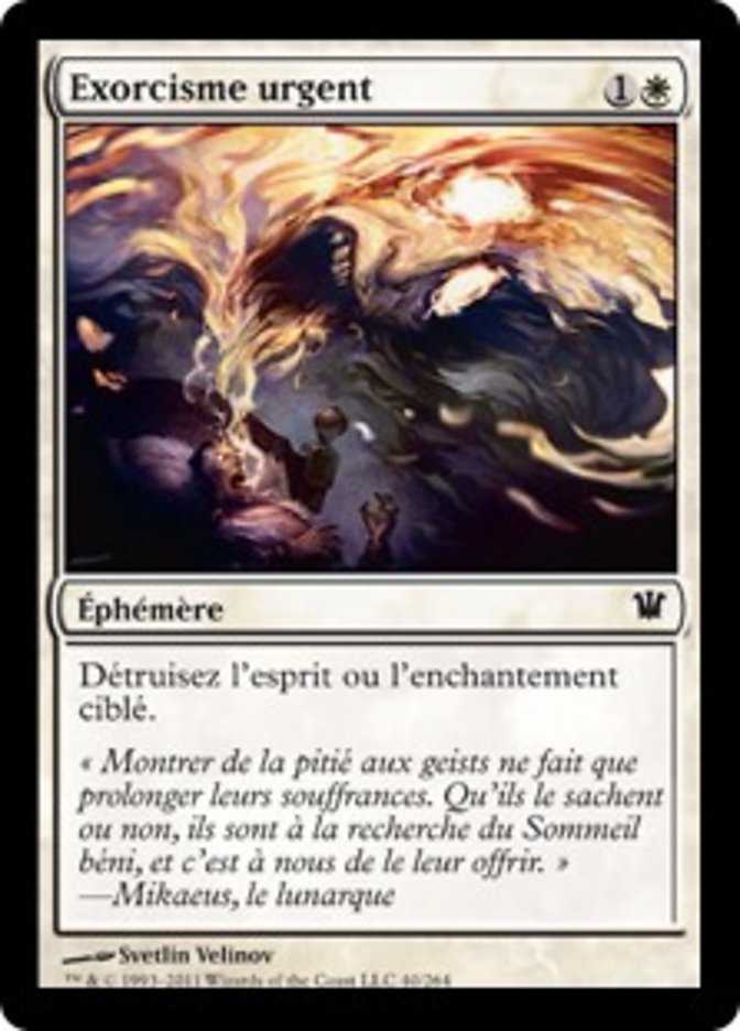 image Exorcisme urgent