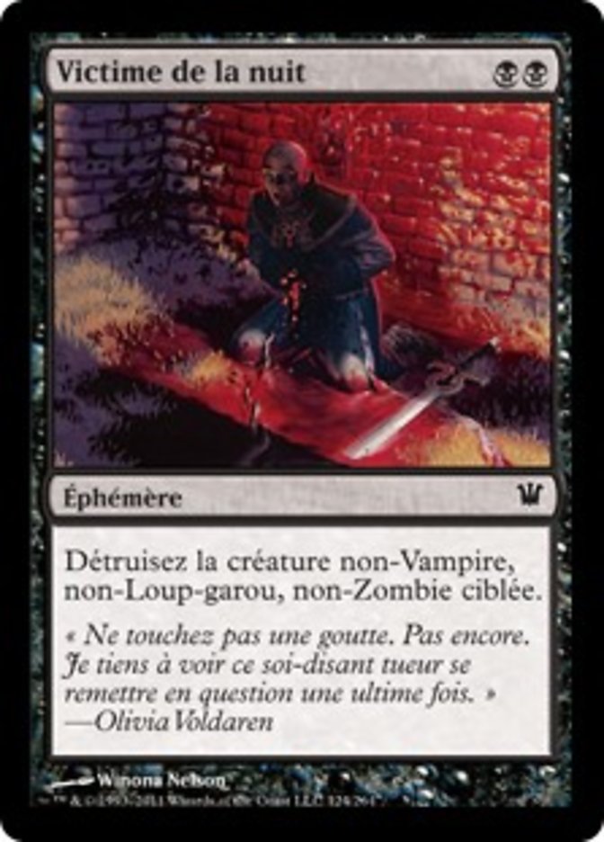 image Victime de la nuit