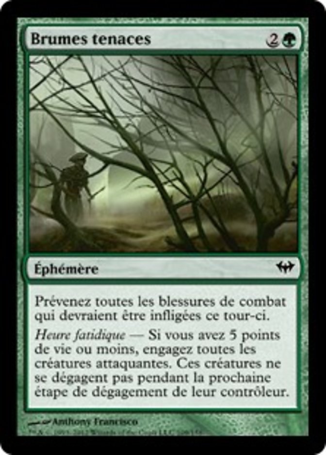 image Brumes tenaces