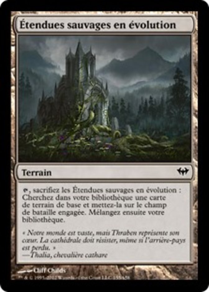 image Étendues sauvages en évolution