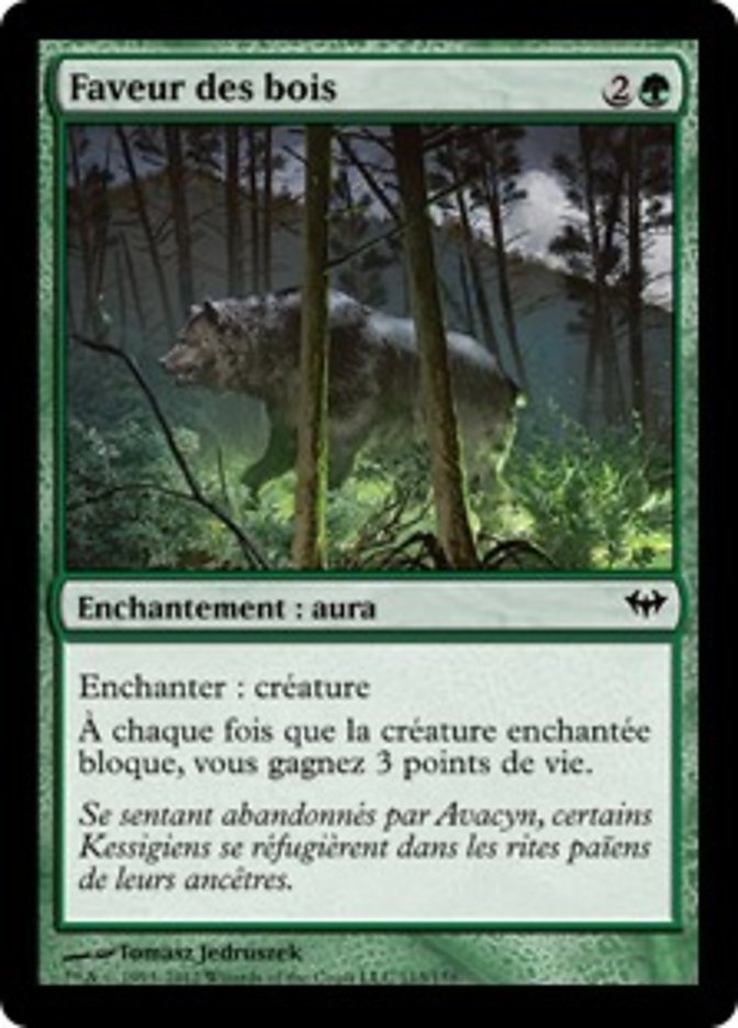 image Faveur des bois