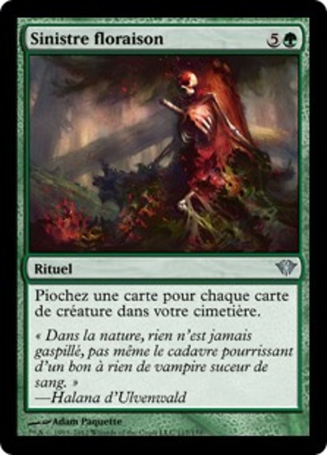 image Sinistre floraison