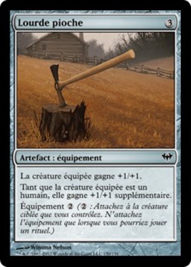 image Lourde pioche