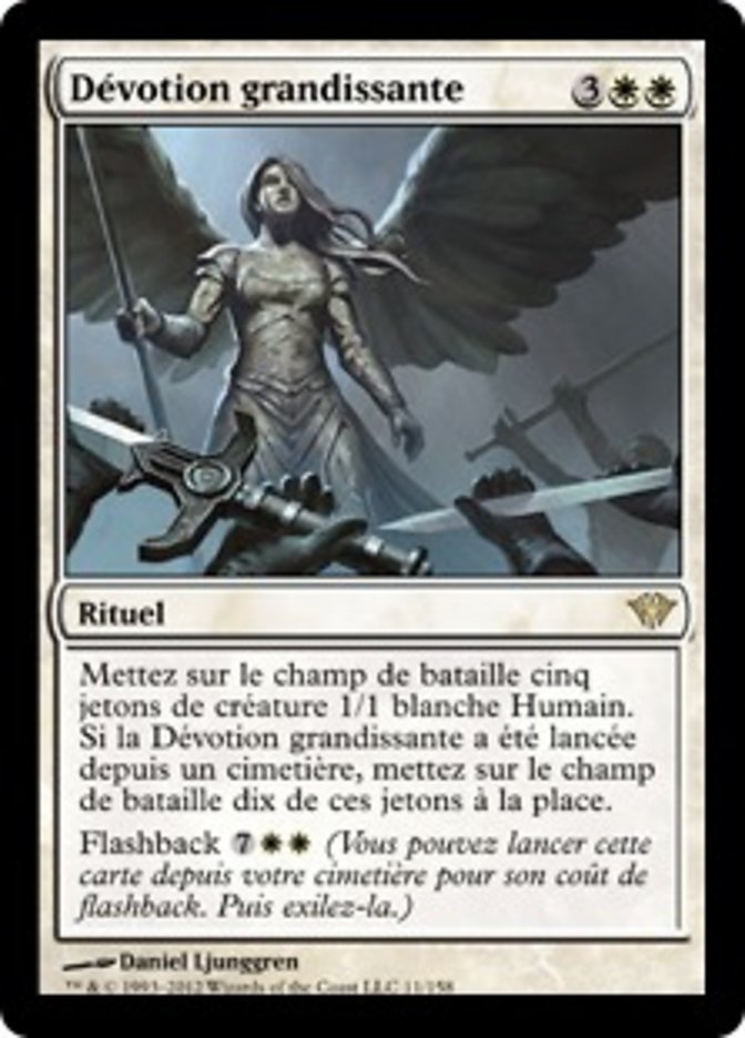 image Dévotion grandissante