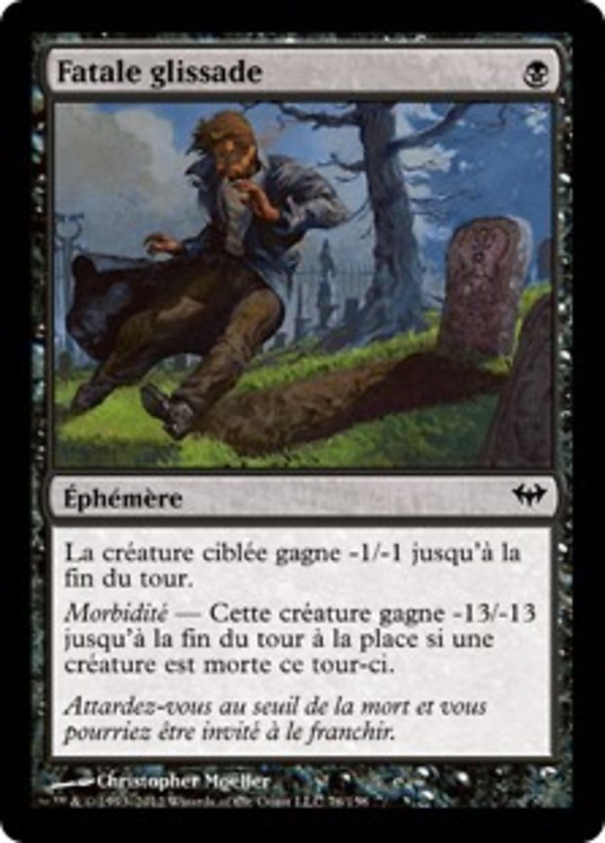 image Fatale glissade