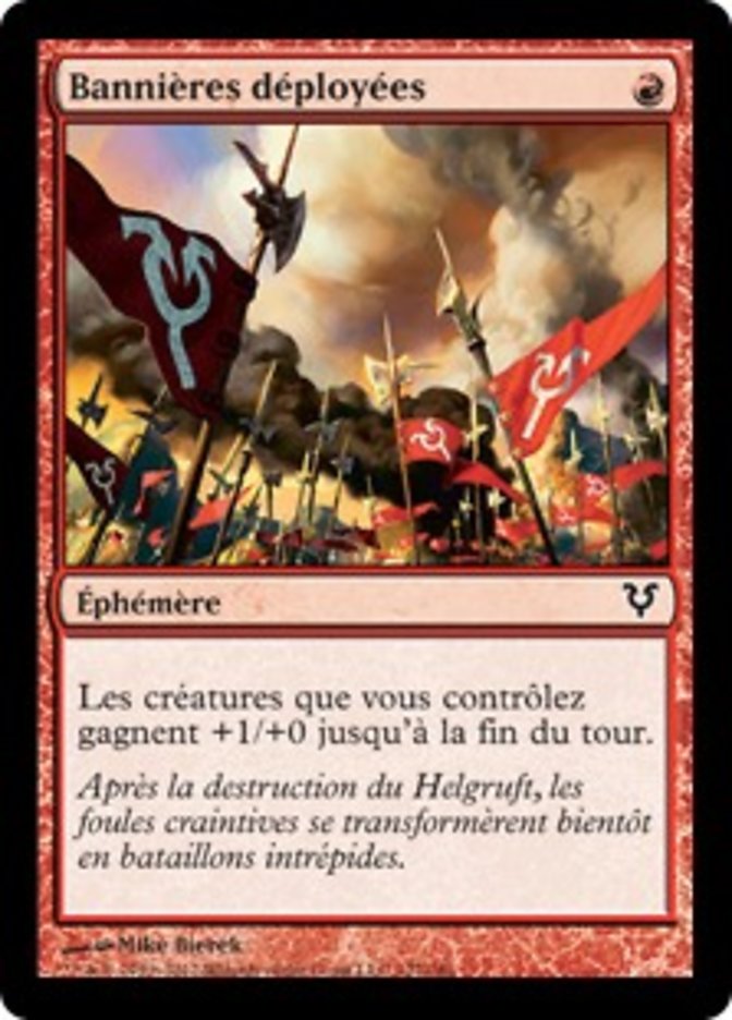 image Bannières déployées