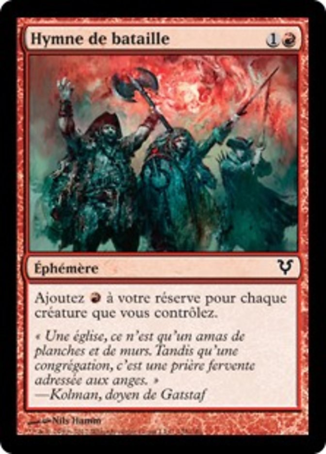 image Hymne de bataille