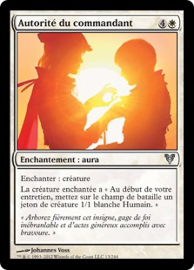 image Autorité du commandant