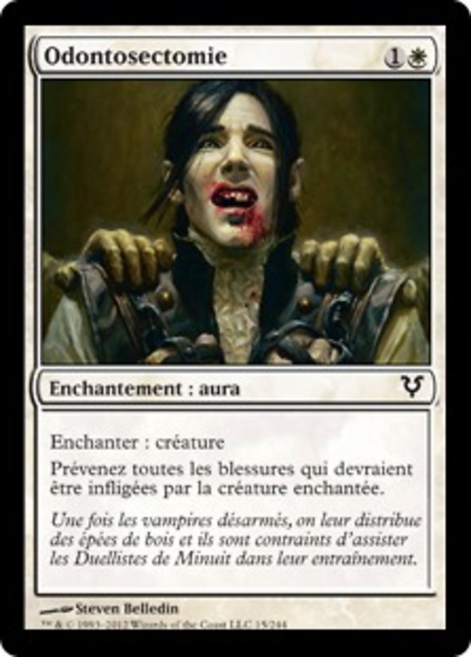 image Odontosectomie