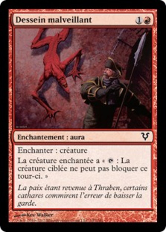 image Dessein malveillant