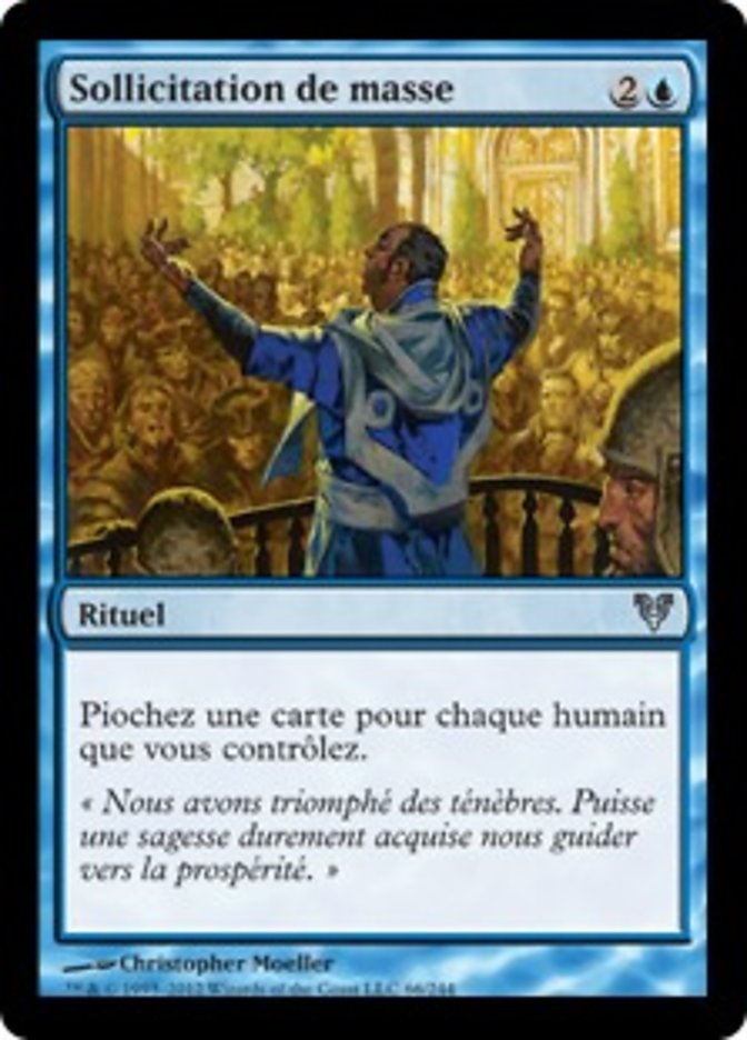 image Sollicitation de masse