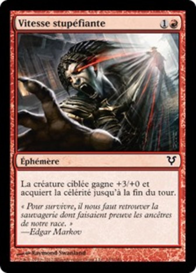 image Vitesse stupéfiante