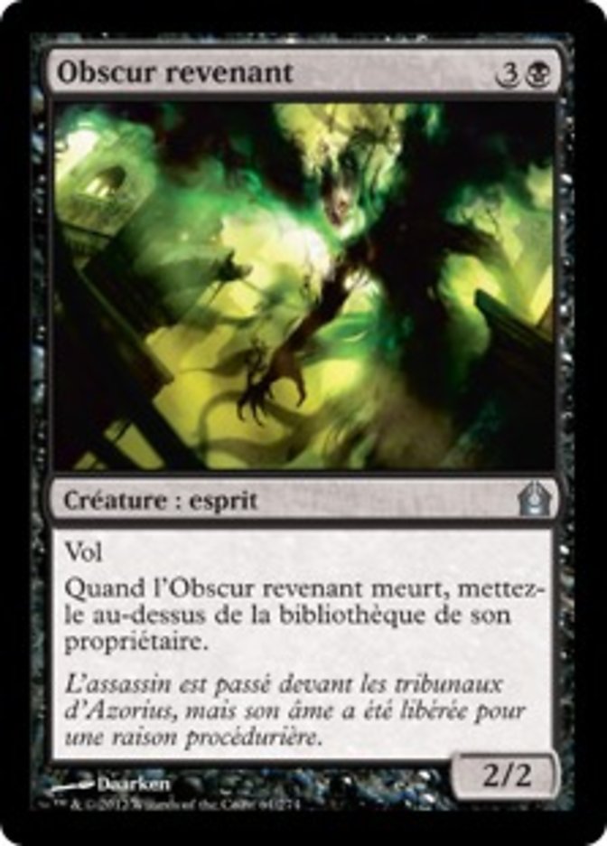 image Obscur revenant