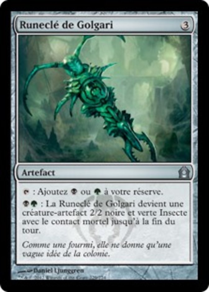 image Runeclé de Golgari