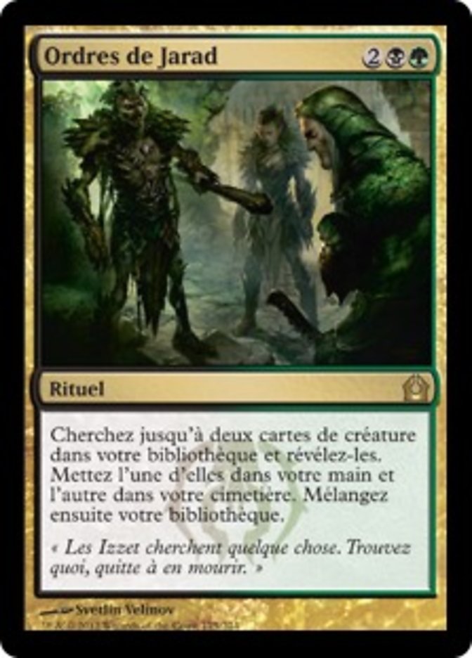 image Ordres de Jarad