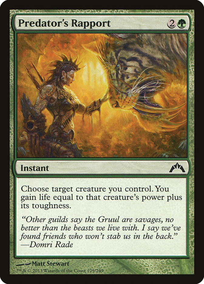 image Predator's Rapport