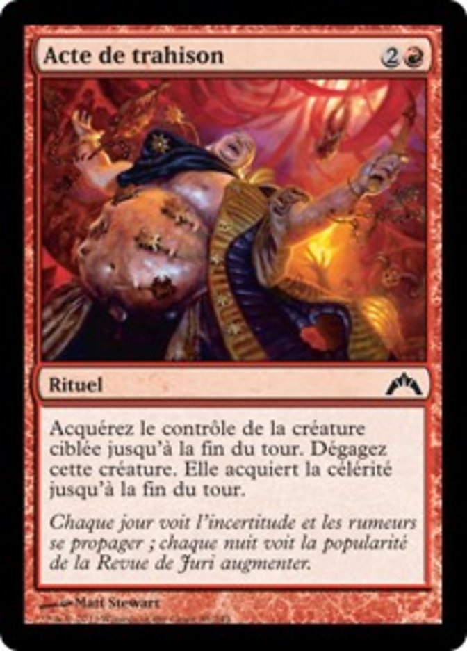 image Acte de trahison