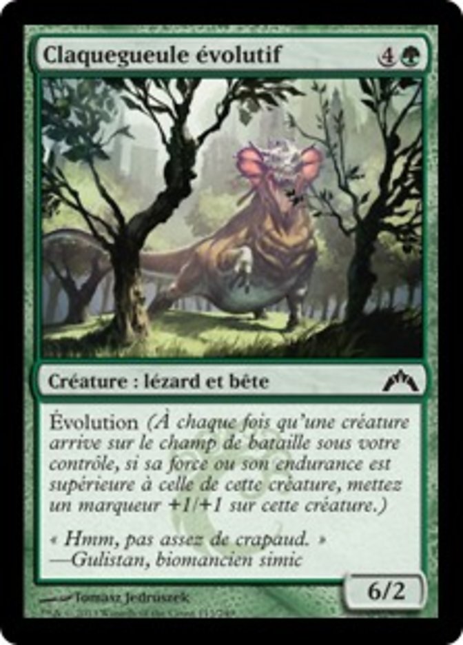 image Claquegueule évolutif