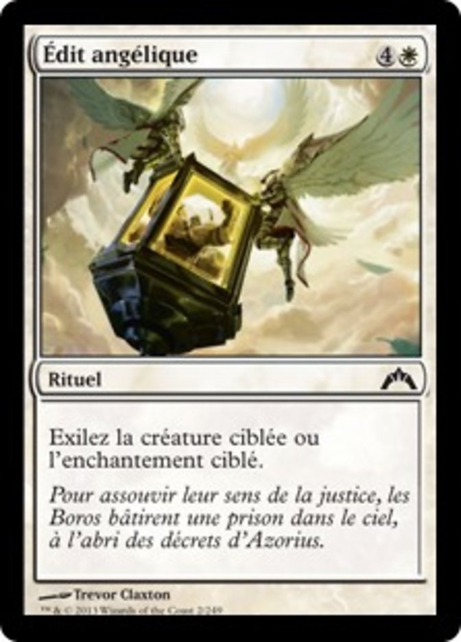 image Édit angélique