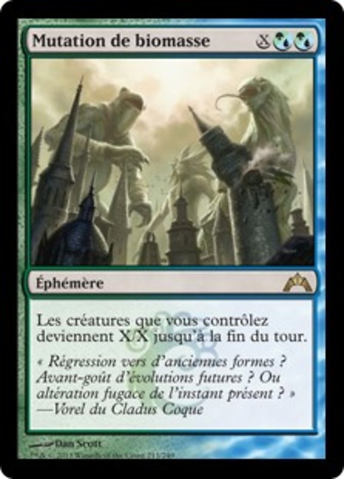 image Mutation de biomasse