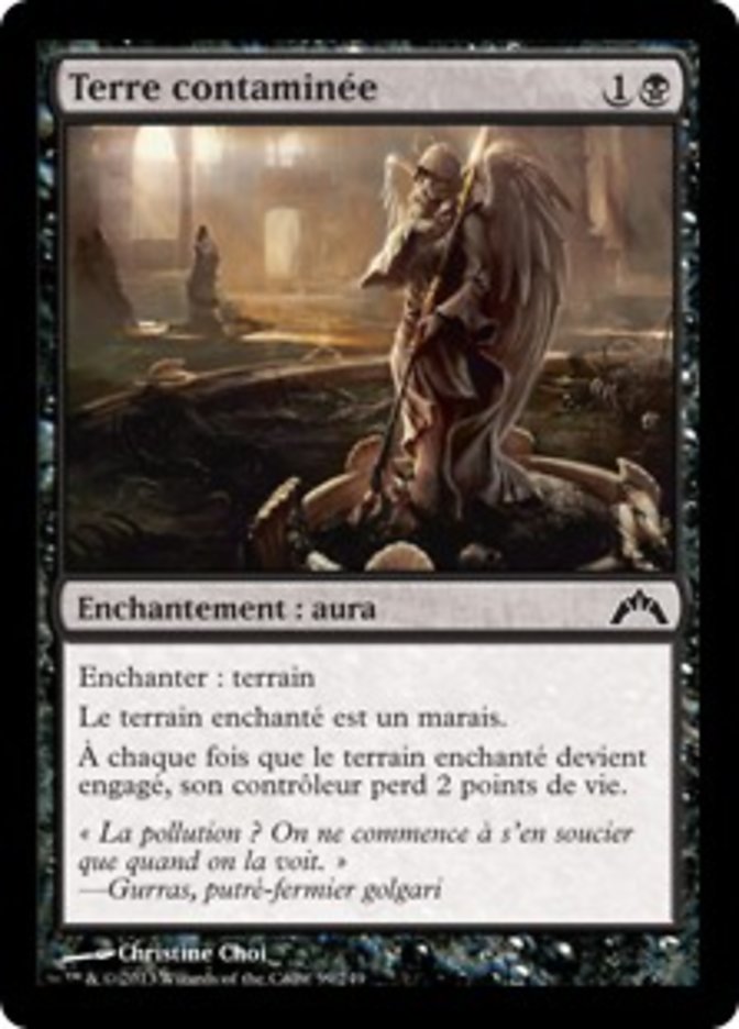 image Terre contaminée