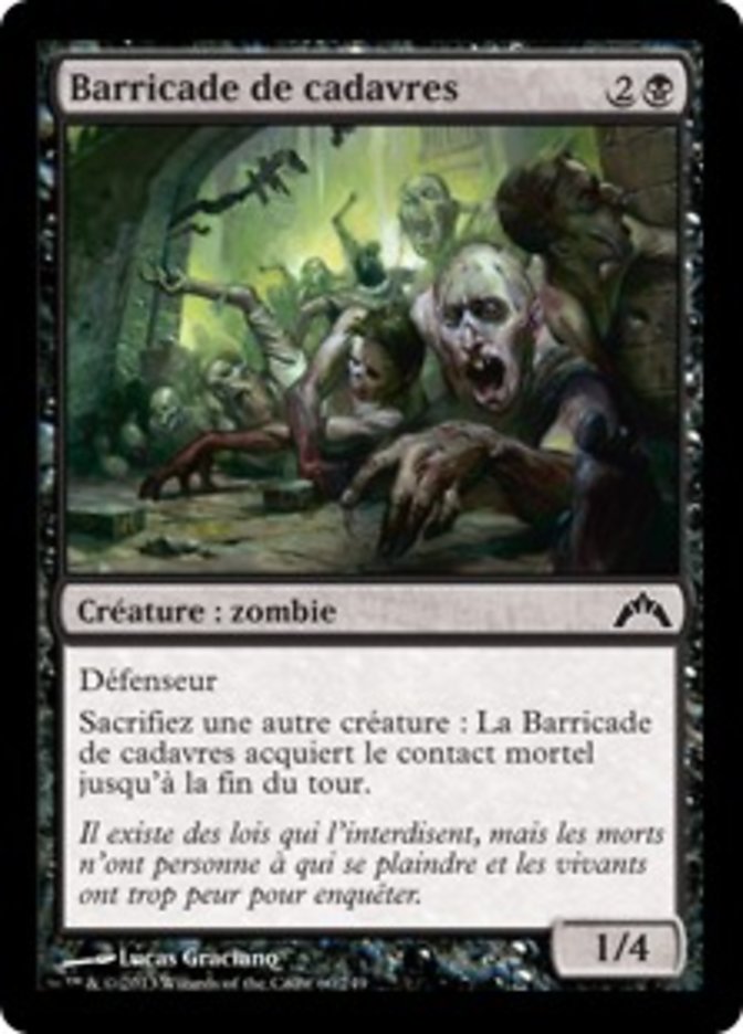 image Barricade de cadavres