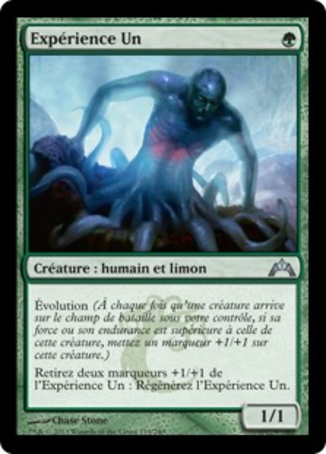 image Expérience Un