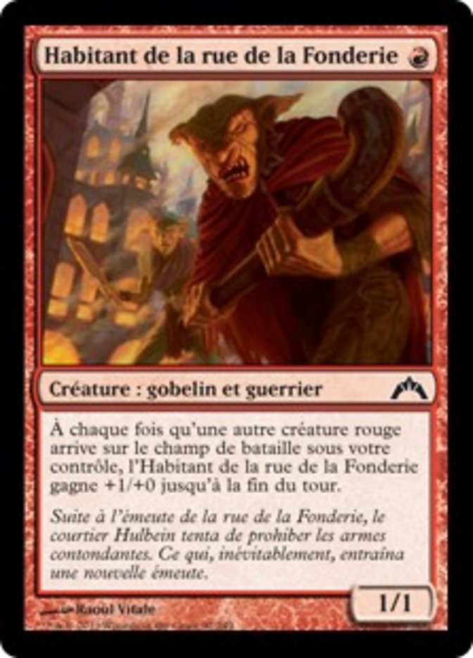 image Habitant de la rue de la Fonderie