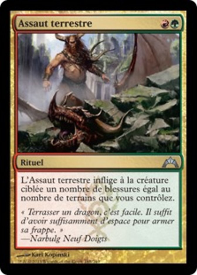 image Assaut terrestre