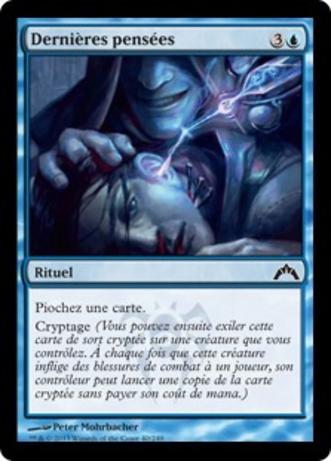 image Dernières pensées