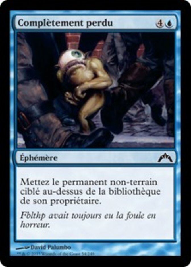 image Complètement perdu