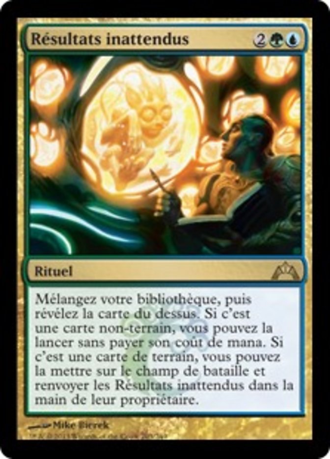 image Résultats inattendus