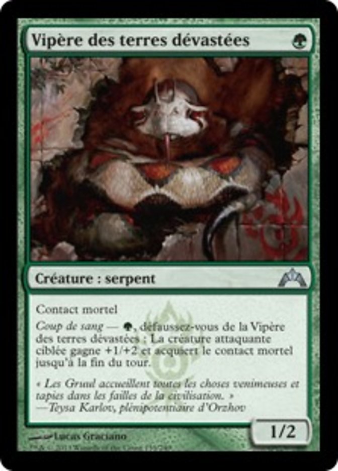 image Vipère des terres dévastées
