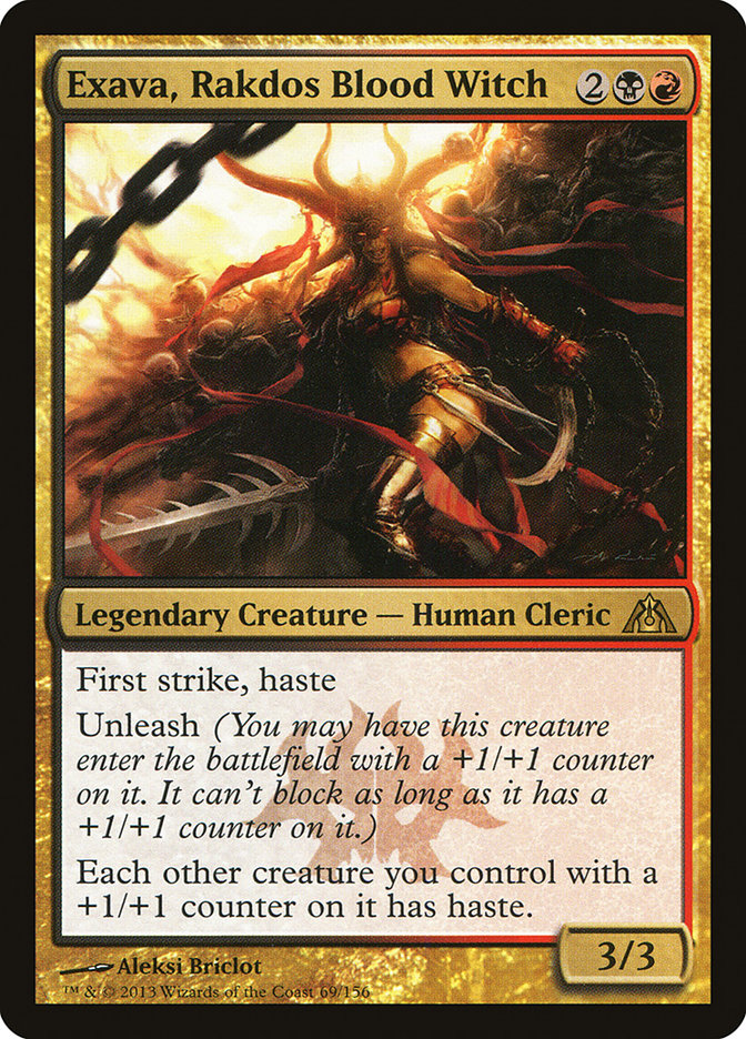 image Exava, Rakdos Blood Witch