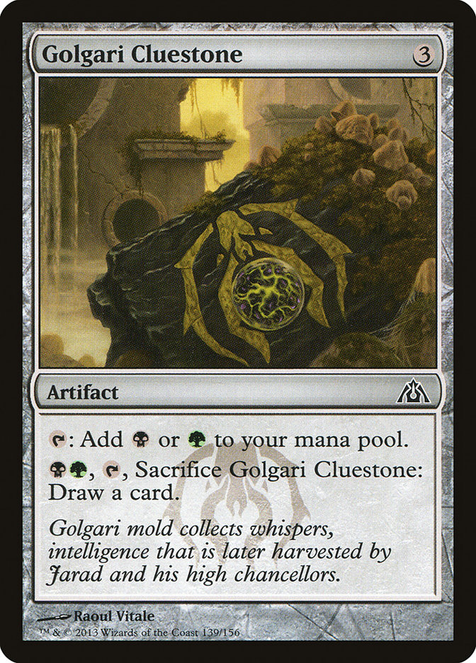 image Golgari Cluestone