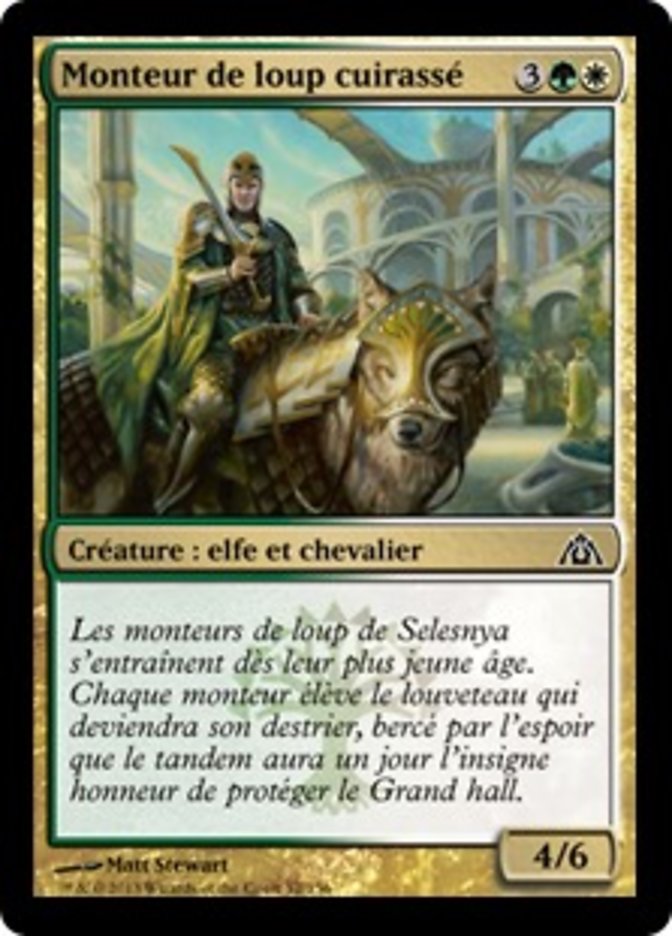 image Monteur de loup cuirassé