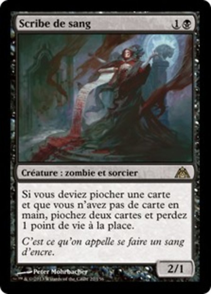 image Scribe de sang