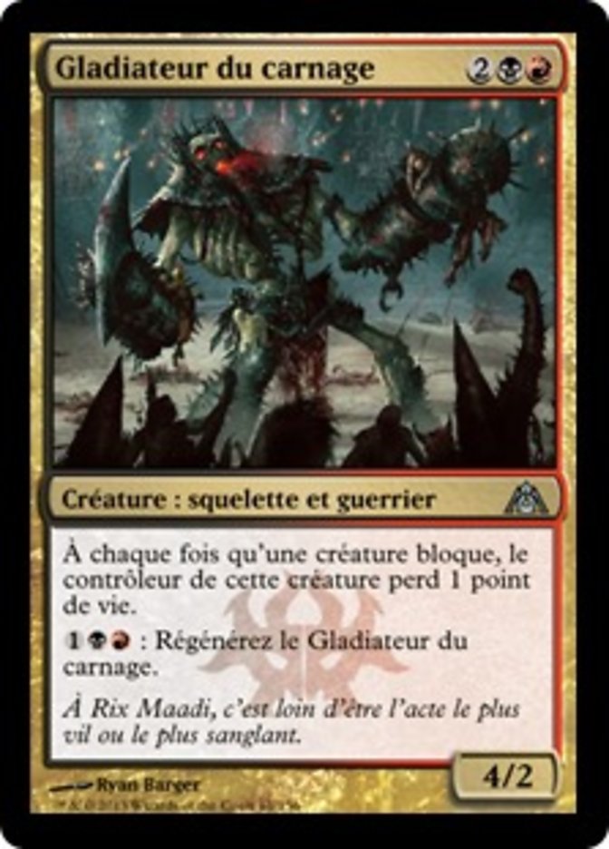 image Gladiateur du carnage