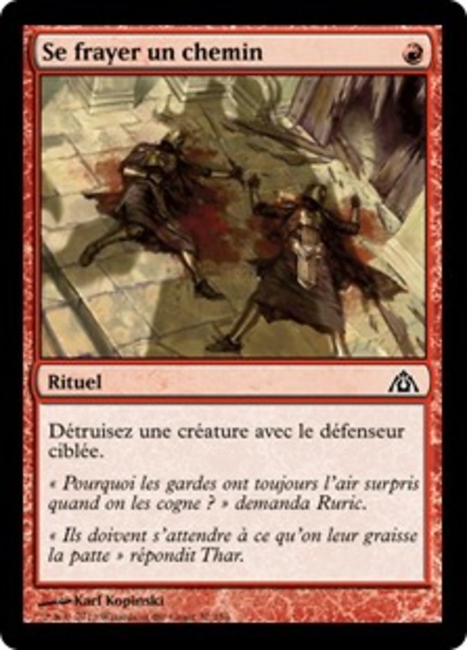 image Se frayer un chemin