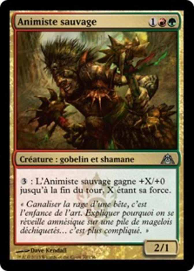 image Animiste sauvage