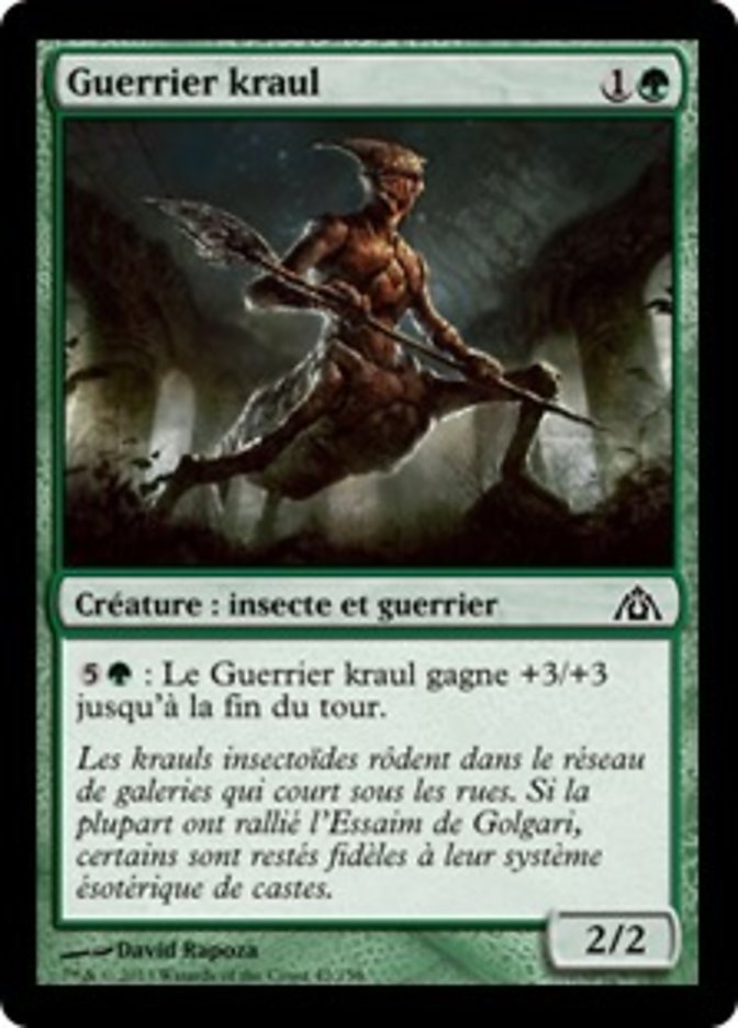 image Guerrier kraul