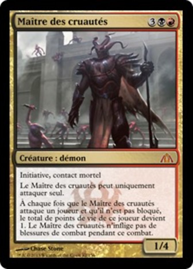 image Maître des cruautés