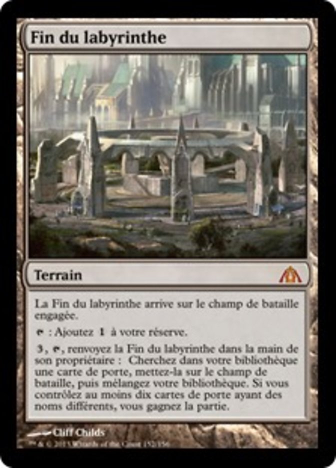 image Fin du labyrinthe