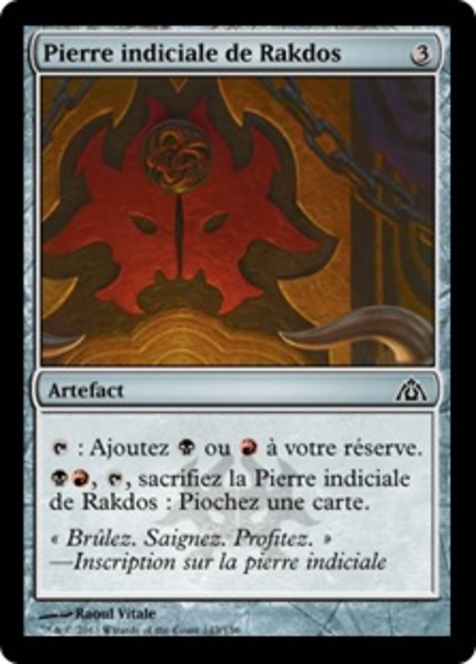 image Pierre indiciale de Rakdos