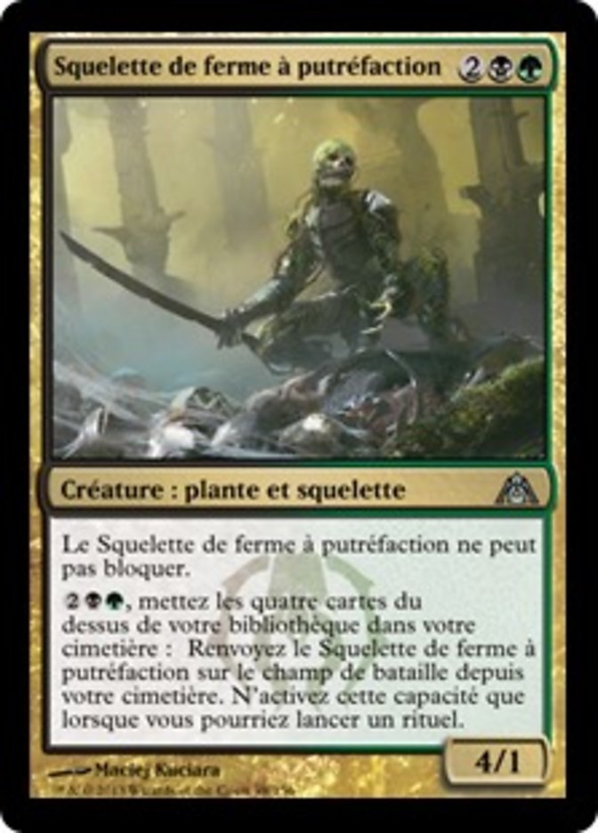 image Squelette de ferme à putréfaction