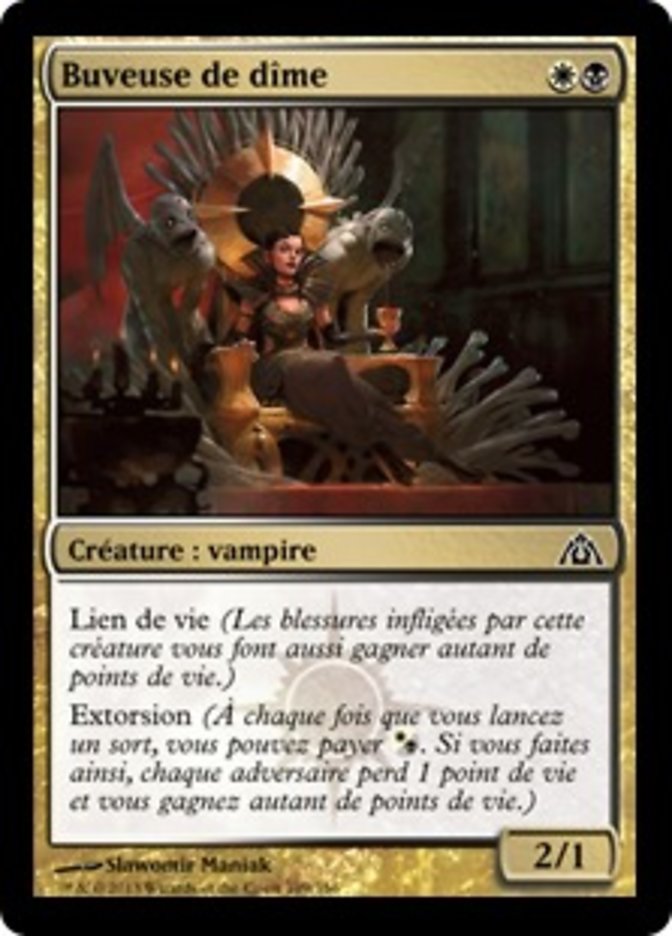 image Buveuse de dîme