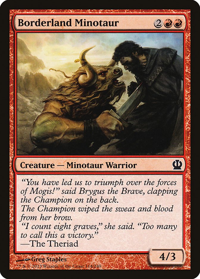 image Borderland Minotaur